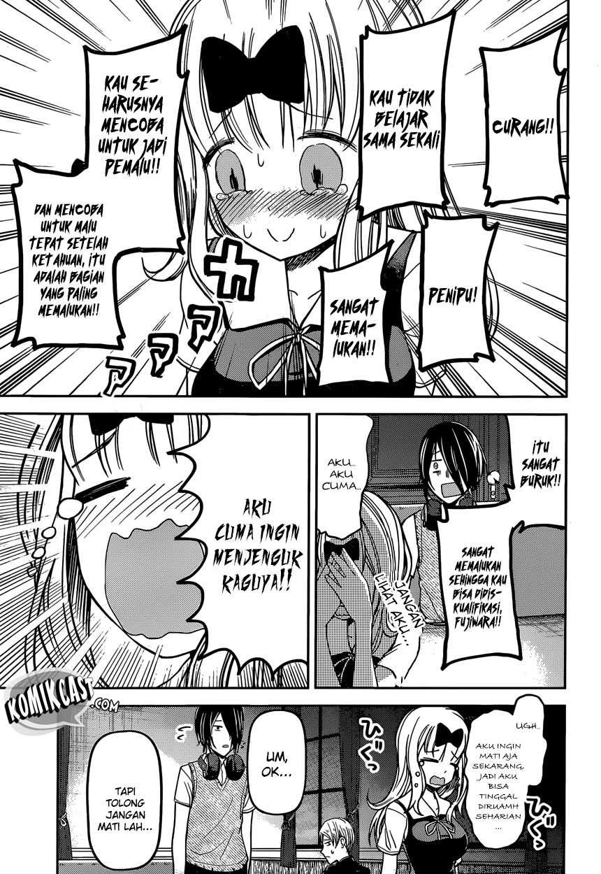 Halaman 17 — Kaguya-sama wa Kokurasetai: Tensai-tachi no Renai Zunousen Chapter 34