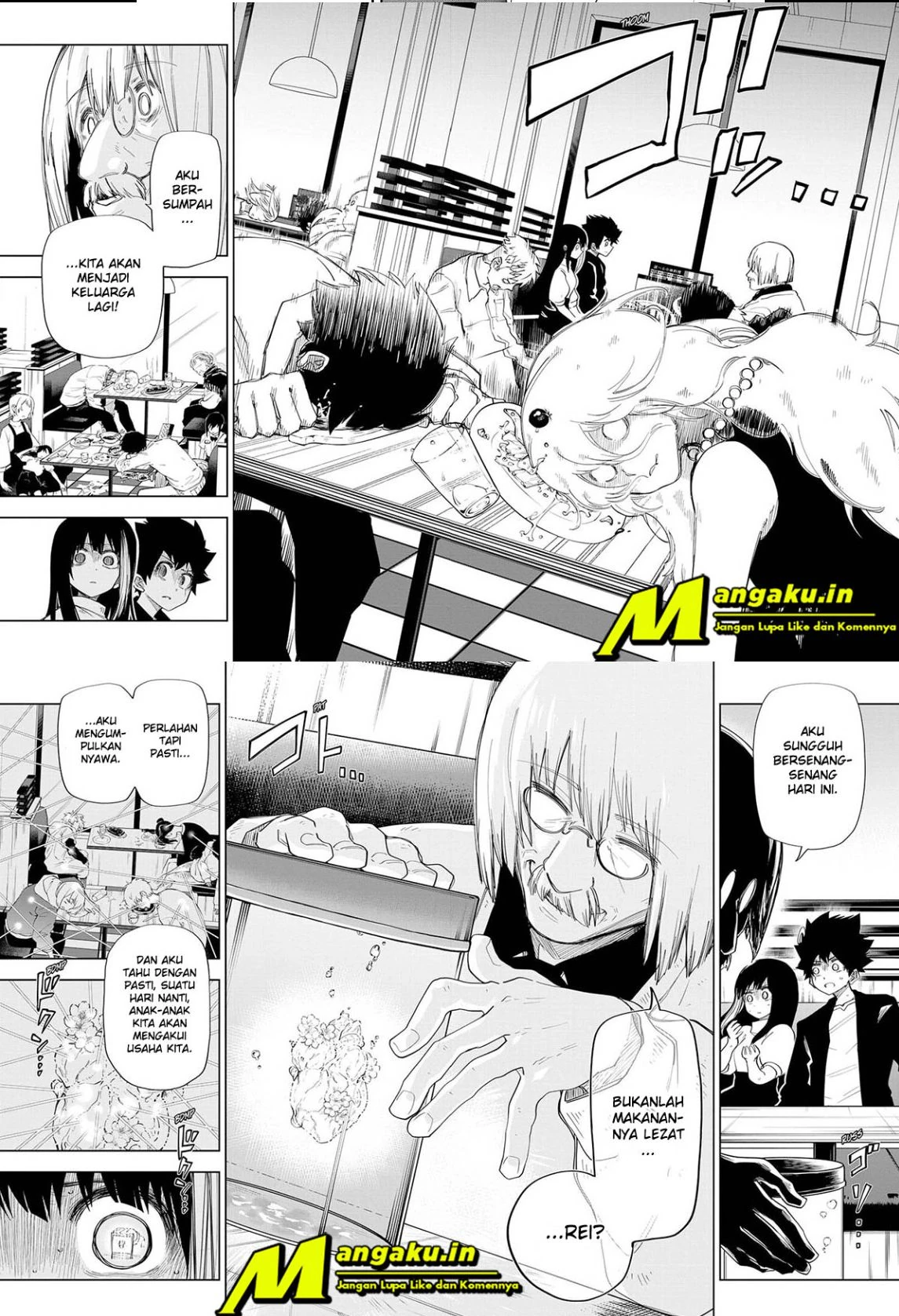 Halaman 9 — Yozakura-san Chi no Daisakusen Chapter 131