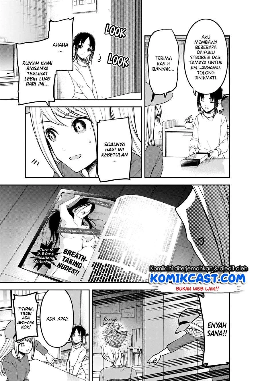 Halaman 8 — Kaguya-sama wa Kokurasetai: Tensai-tachi no Renai Zunousen Chapter 207