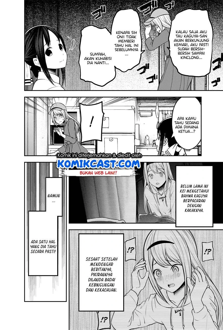 Halaman 9 — Kaguya-sama wa Kokurasetai: Tensai-tachi no Renai Zunousen Chapter 207