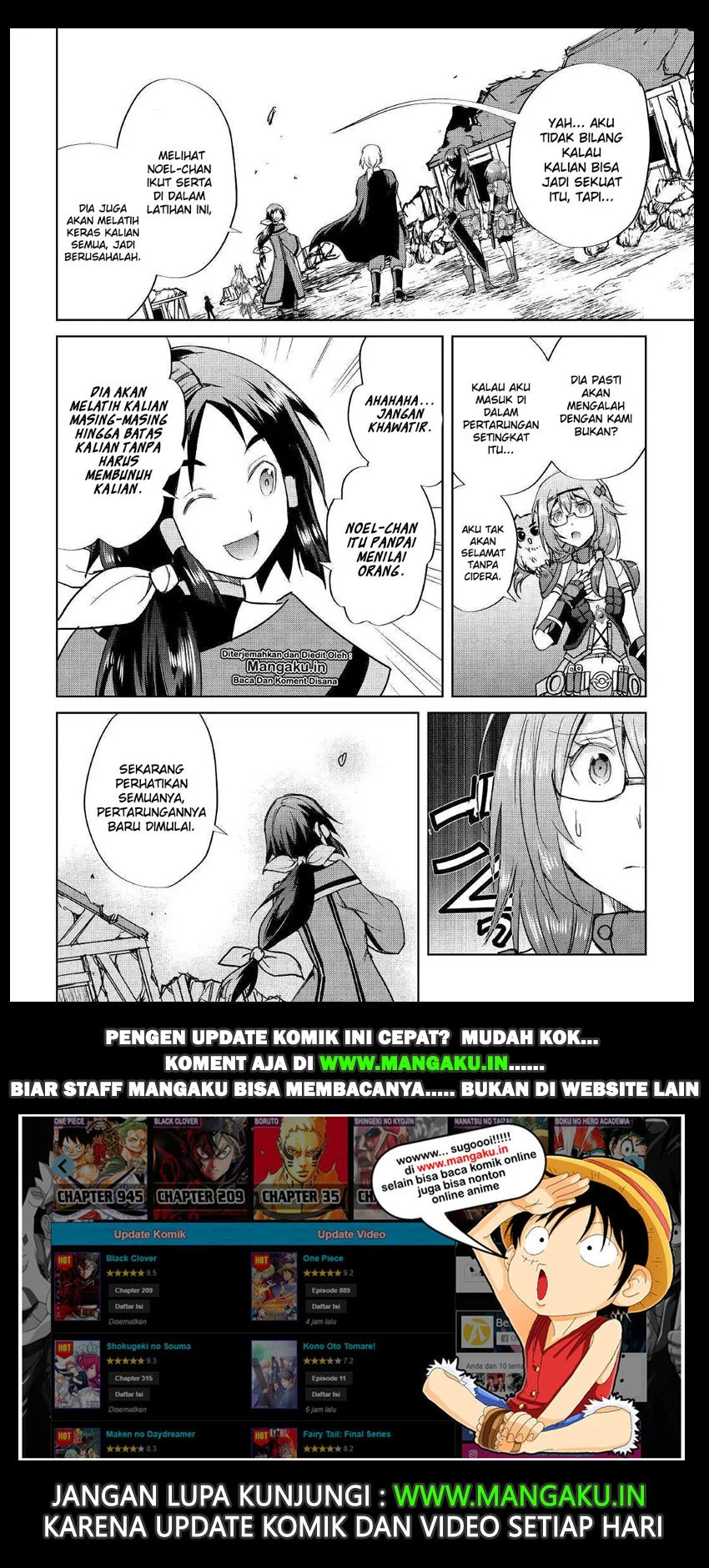 Halaman 22 — Maken no Daydreamer Chapter 38