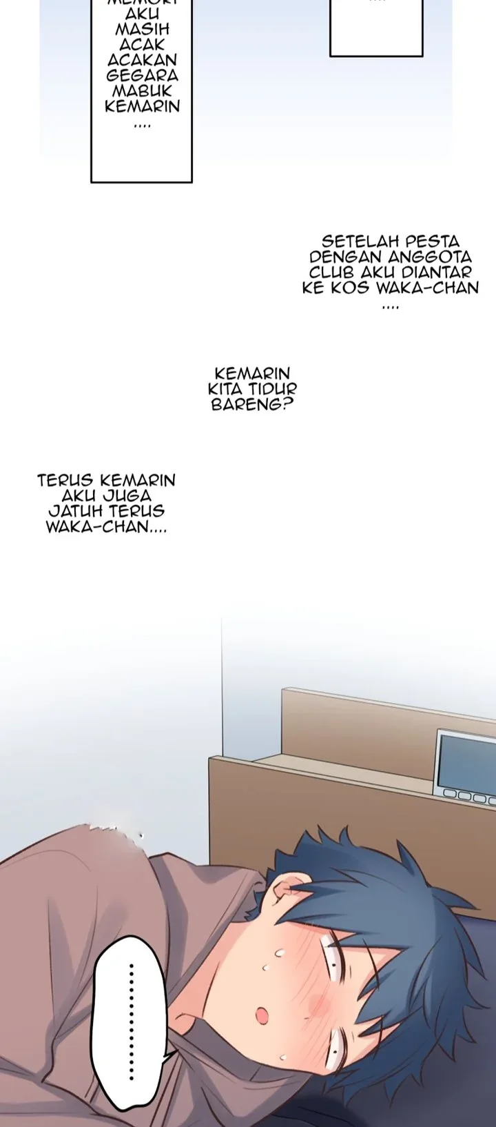 Halaman 14 — Waka-chan Is Flirty Again Chapter 99
