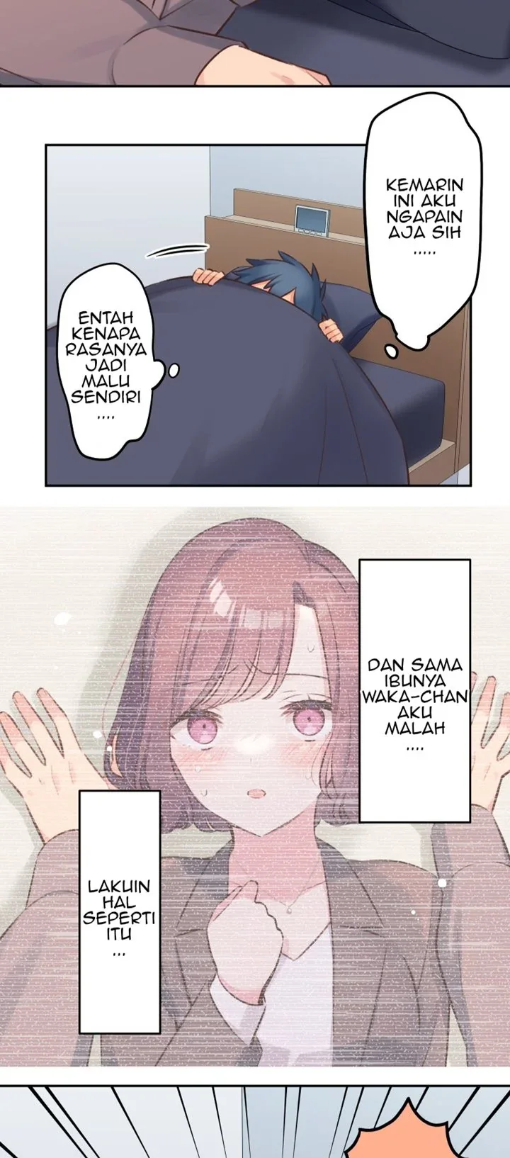 Halaman 15 — Waka-chan Is Flirty Again Chapter 99