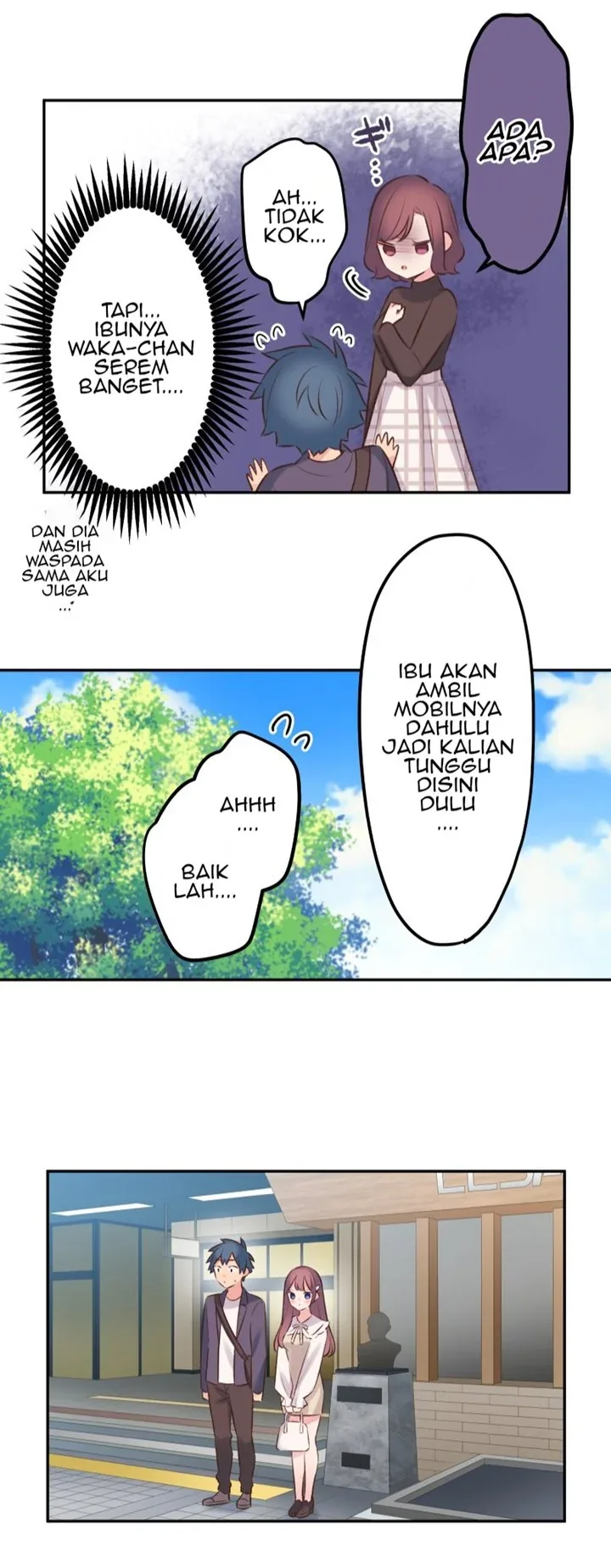 Halaman 27 — Waka-chan Is Flirty Again Chapter 99