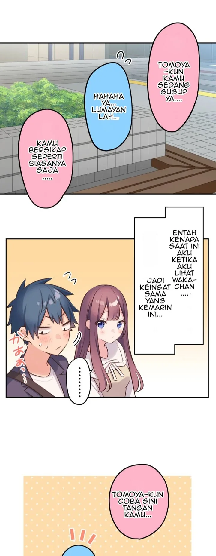 Halaman 28 — Waka-chan Is Flirty Again Chapter 99