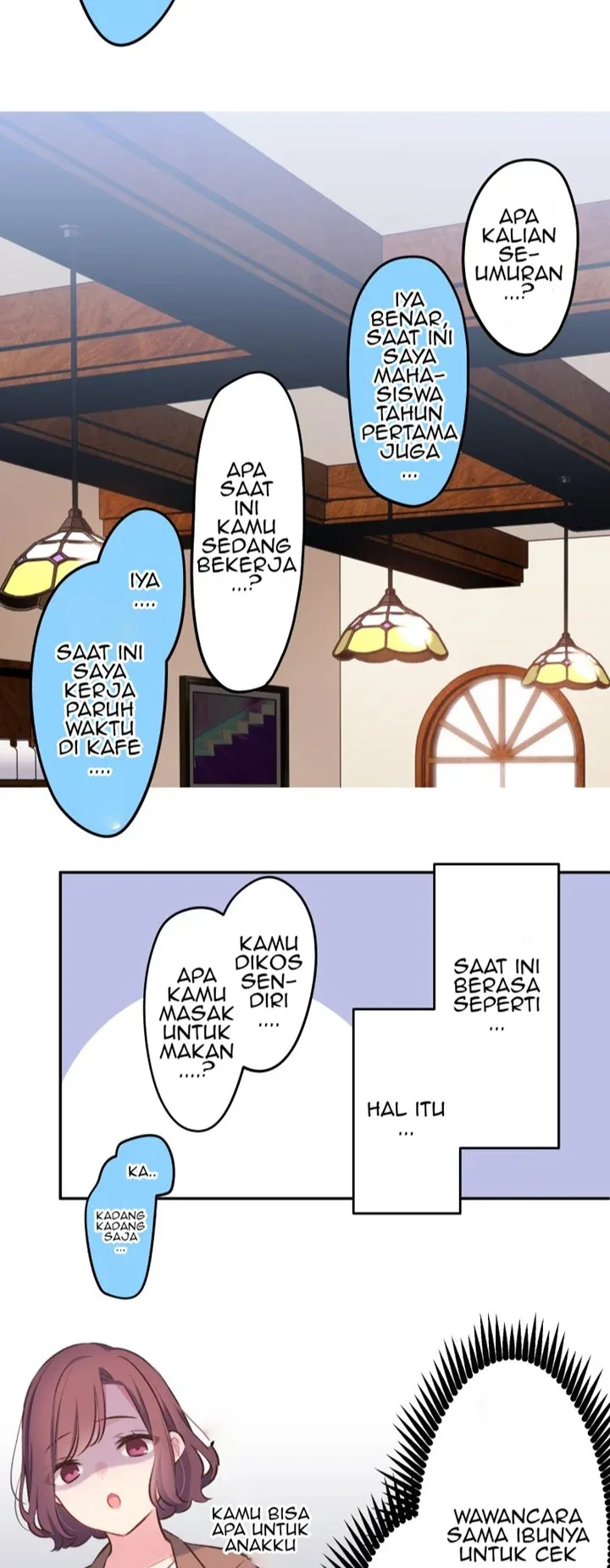Halaman 36 — Waka-chan Is Flirty Again Chapter 99