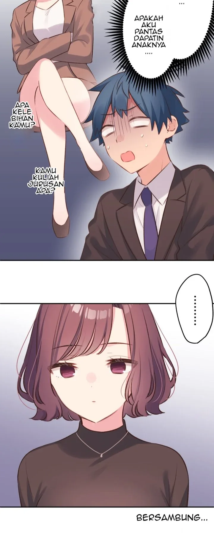 Halaman 37 — Waka-chan Is Flirty Again Chapter 99