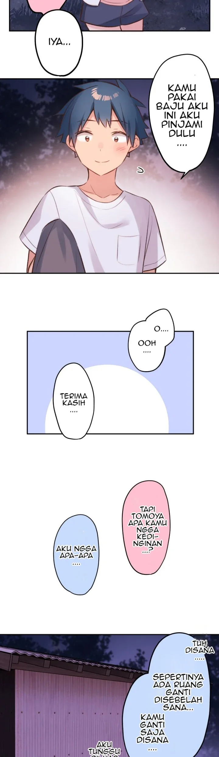 Halaman 9 — Waka-chan Is Flirty Again Chapter 88