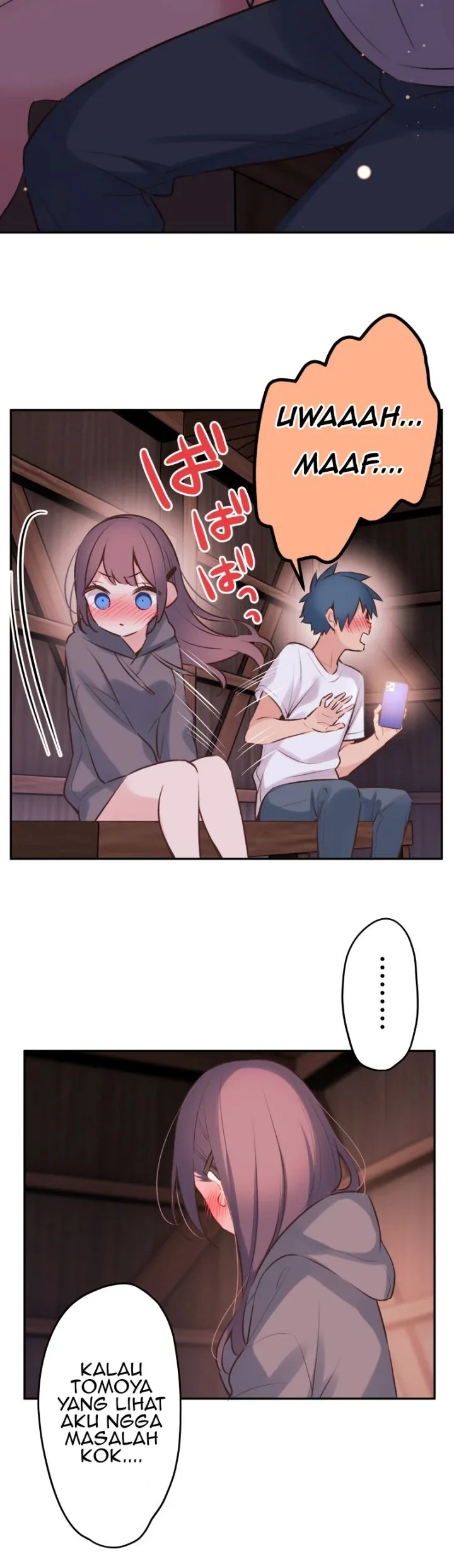 Halaman 19 — Waka-chan Is Flirty Again Chapter 88
