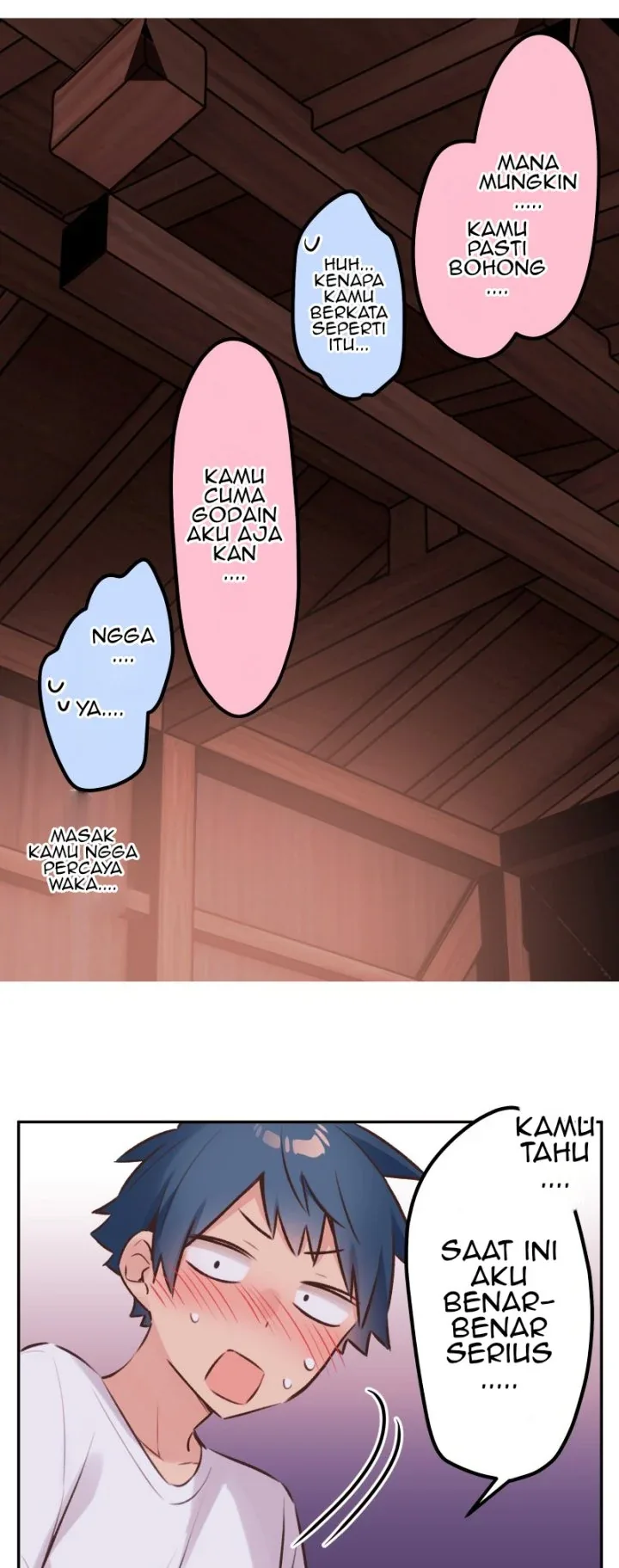 Halaman 26 — Waka-chan Is Flirty Again Chapter 88