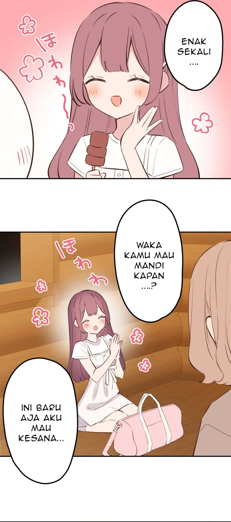 Halaman 6 — Waka-chan Is Flirty Again Chapter 204