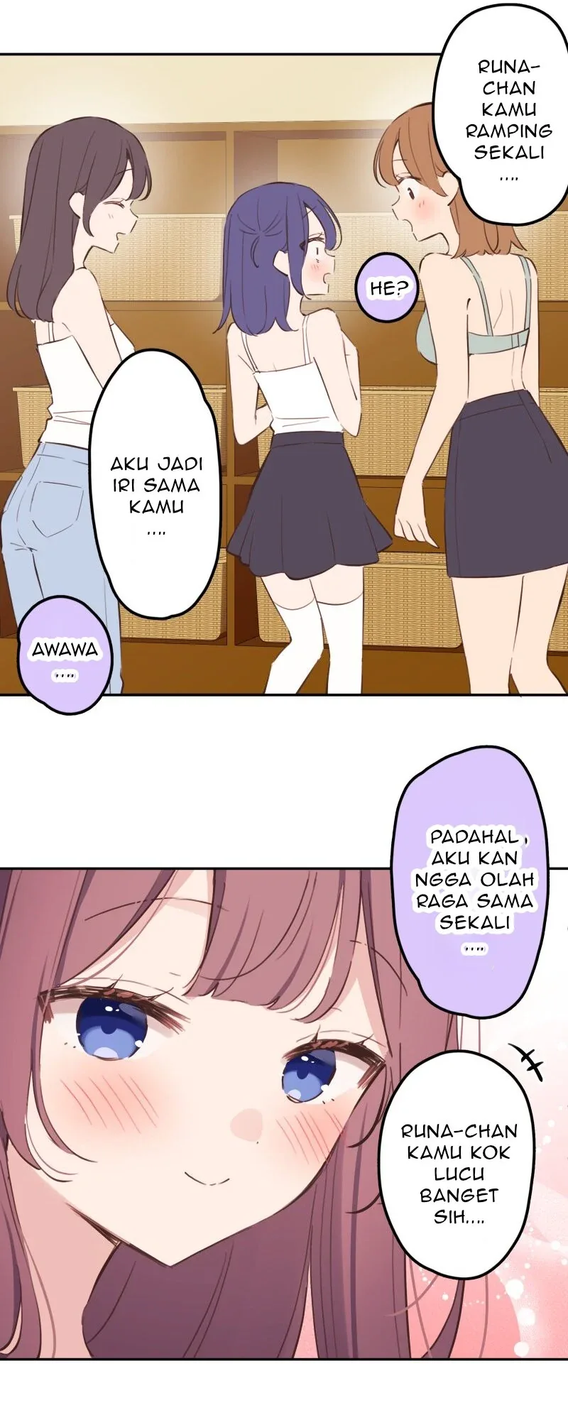 Halaman 9 — Waka-chan Is Flirty Again Chapter 204