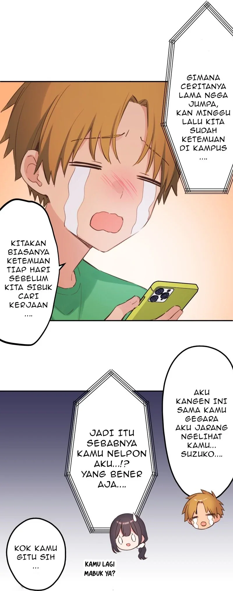 Halaman 27 — Waka-chan Is Flirty Again Chapter 204