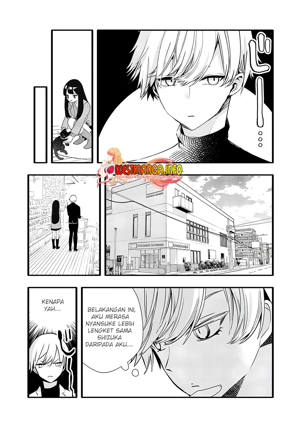 Halaman 7 — Chiteki de Cool na Kouhai Bijo, Ore no Kaineko ni Naru Chapter 15