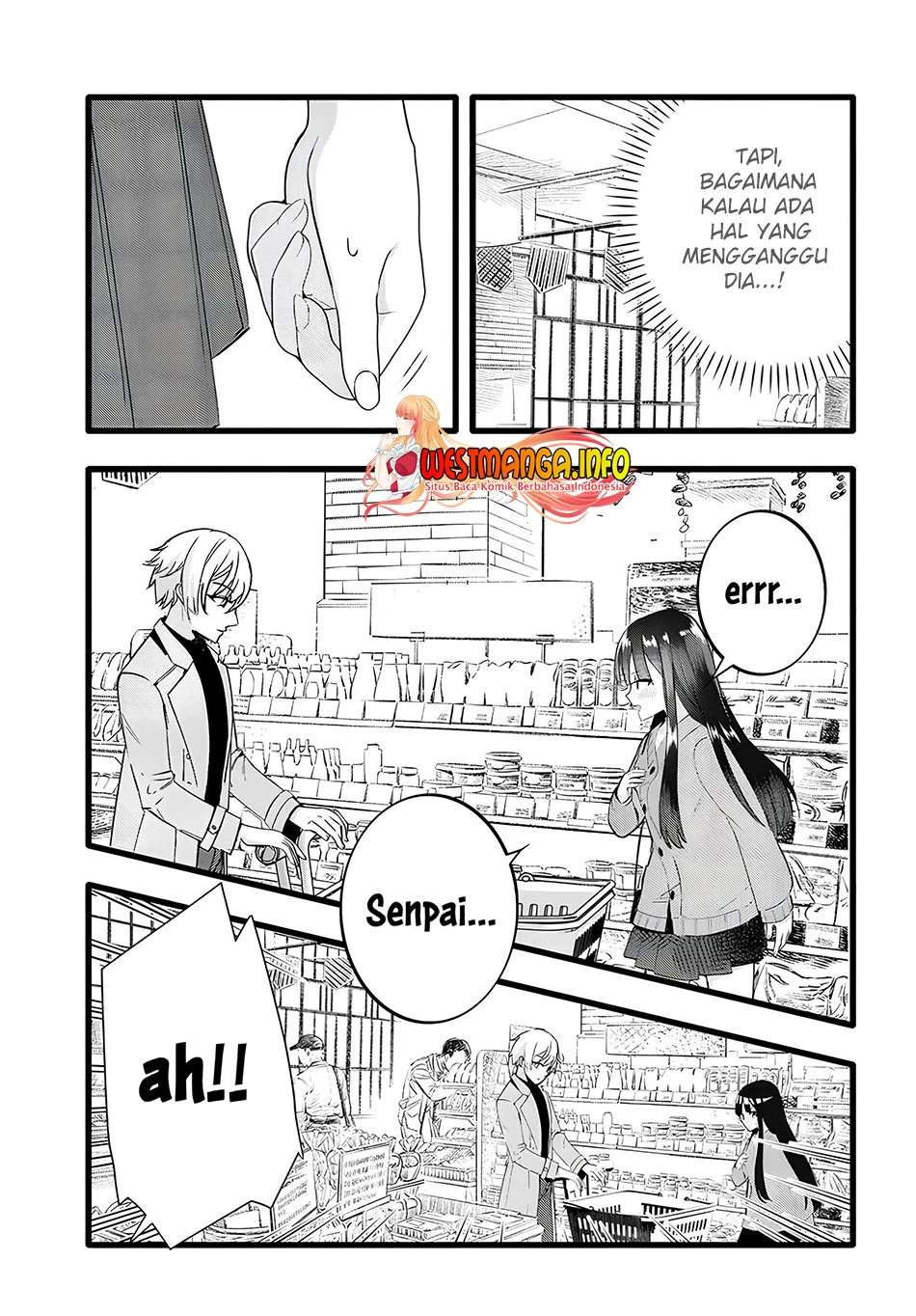 Halaman 9 — Chiteki de Cool na Kouhai Bijo, Ore no Kaineko ni Naru Chapter 15