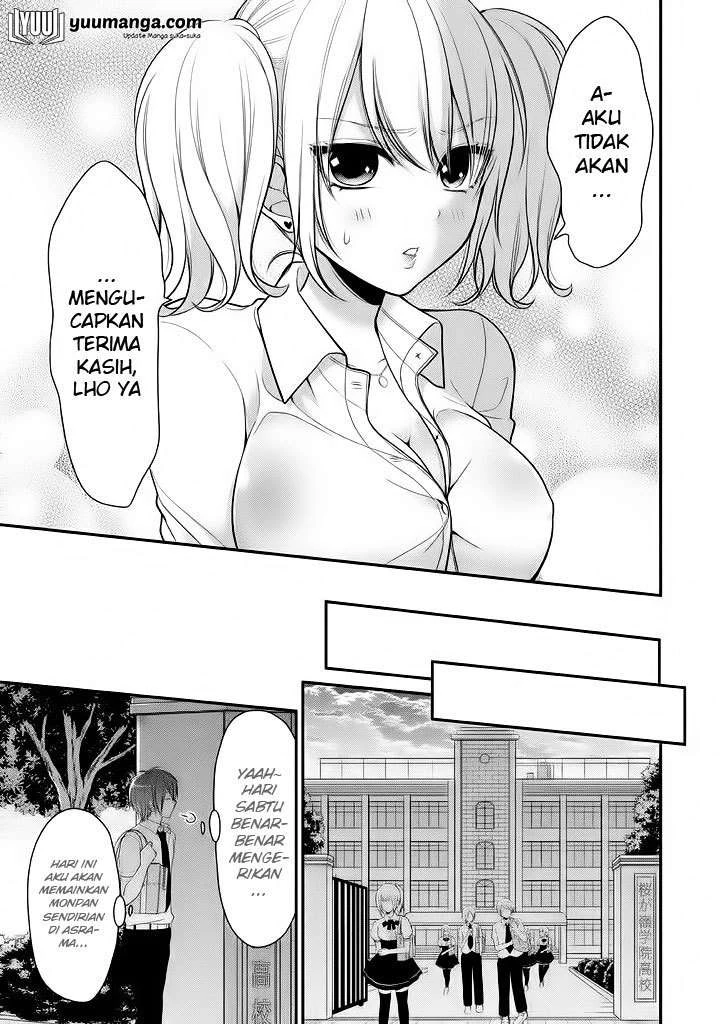 Halaman 22 — Midari ni Midara na Kuroyukihime Online Chapter 15