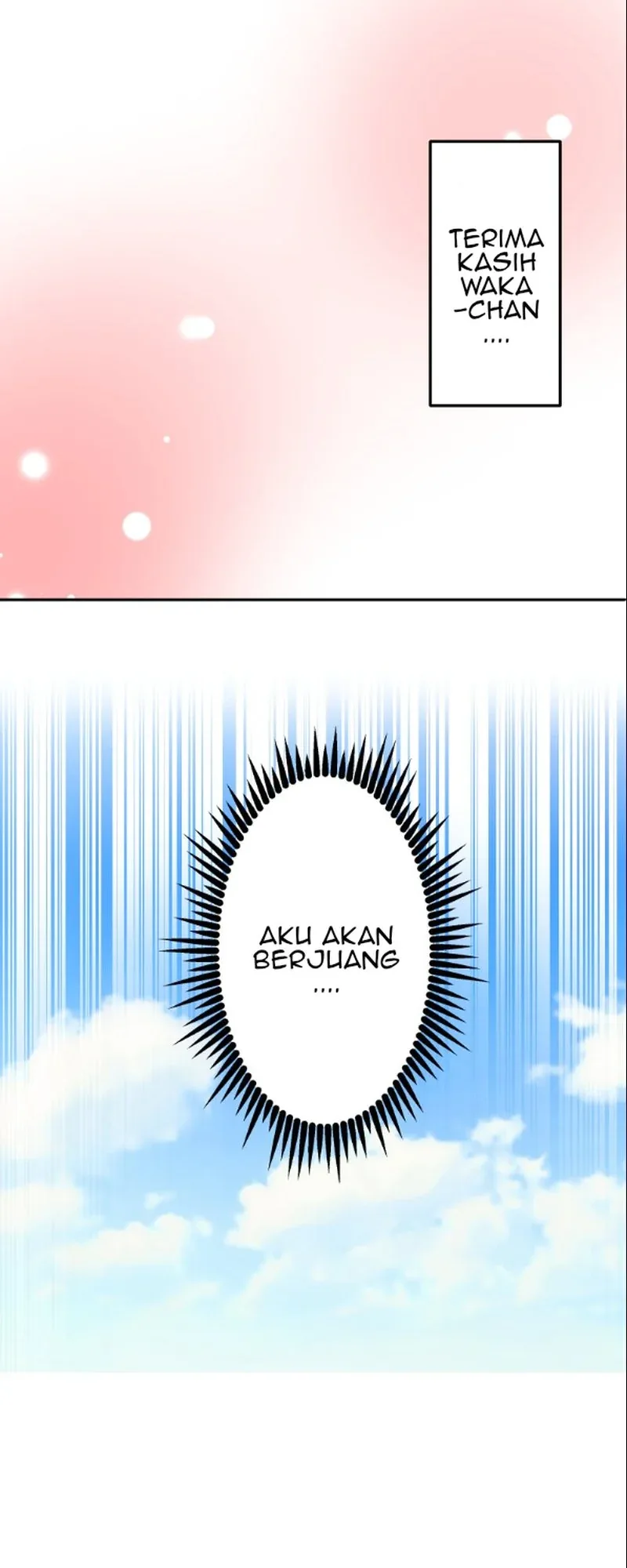 Halaman 3 — Waka-chan Is Flirty Again Chapter 140