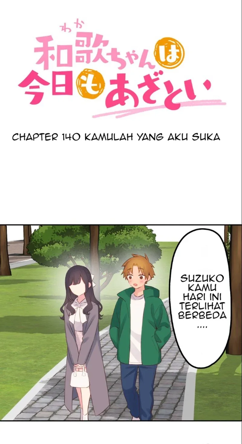 Halaman 4 — Waka-chan Is Flirty Again Chapter 140