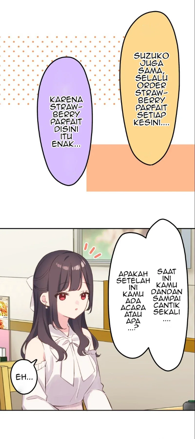 Halaman 8 — Waka-chan Is Flirty Again Chapter 140