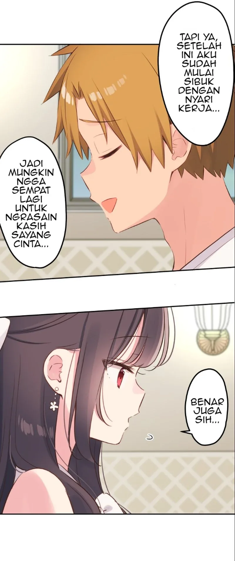 Halaman 11 — Waka-chan Is Flirty Again Chapter 140