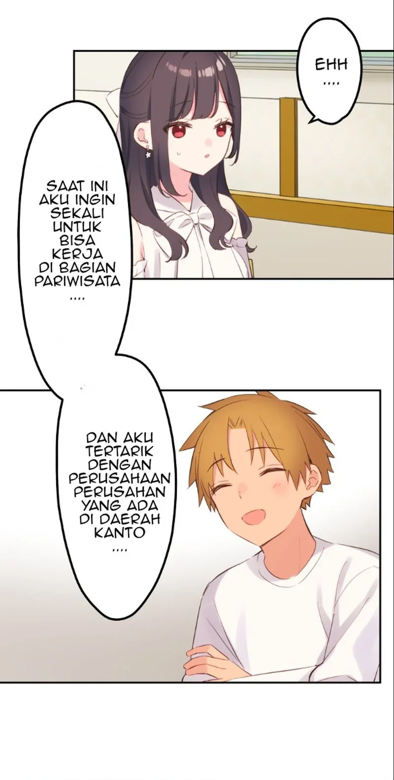 Halaman 14 — Waka-chan Is Flirty Again Chapter 140