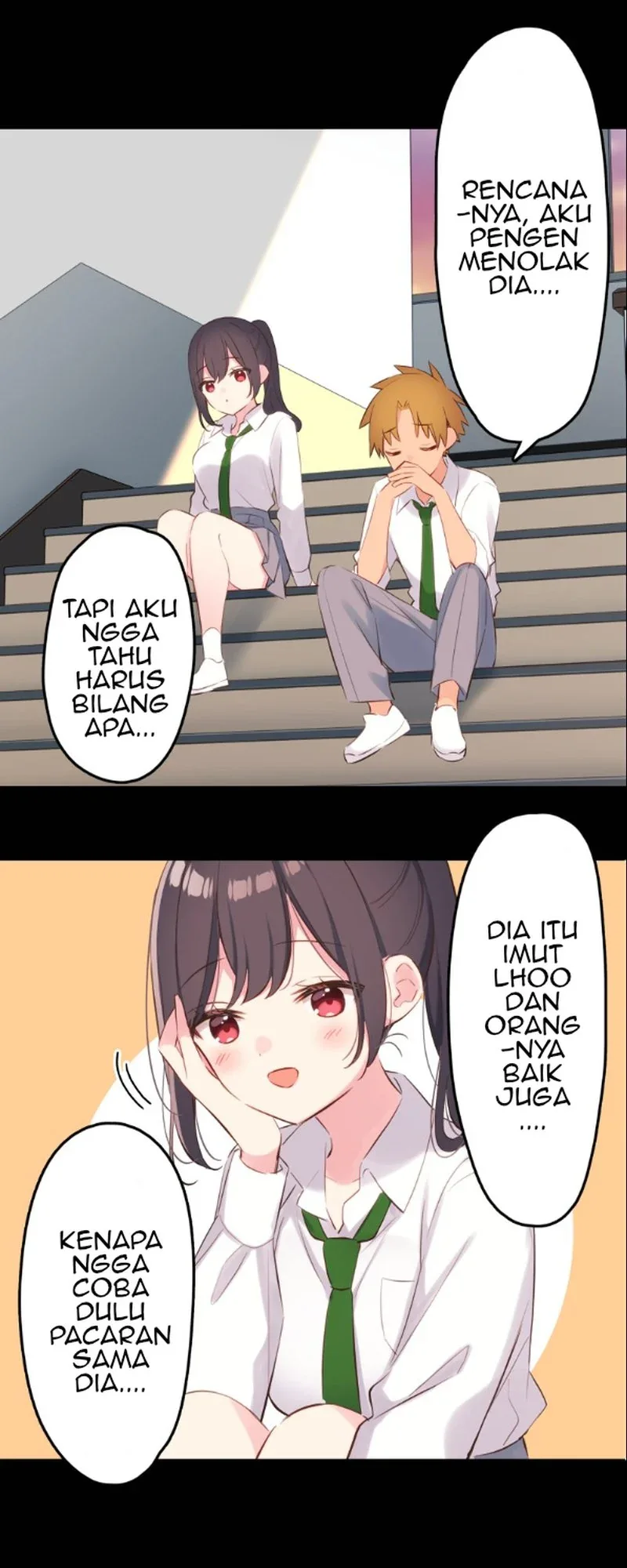 Halaman 24 — Waka-chan Is Flirty Again Chapter 140
