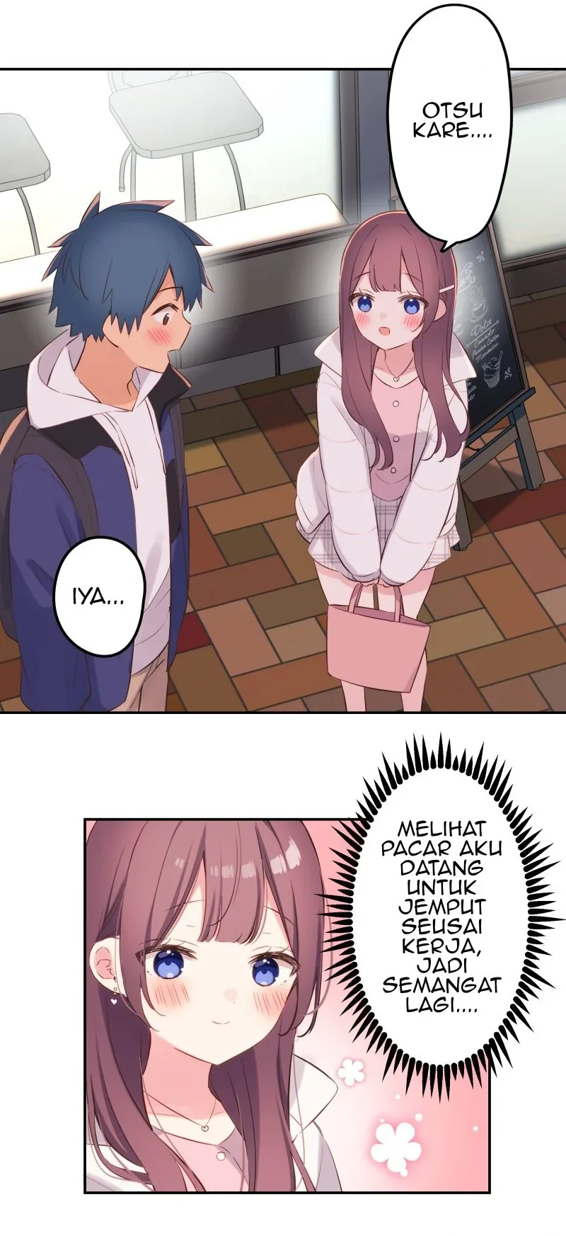 Halaman 35 — Waka-chan Is Flirty Again Chapter 140