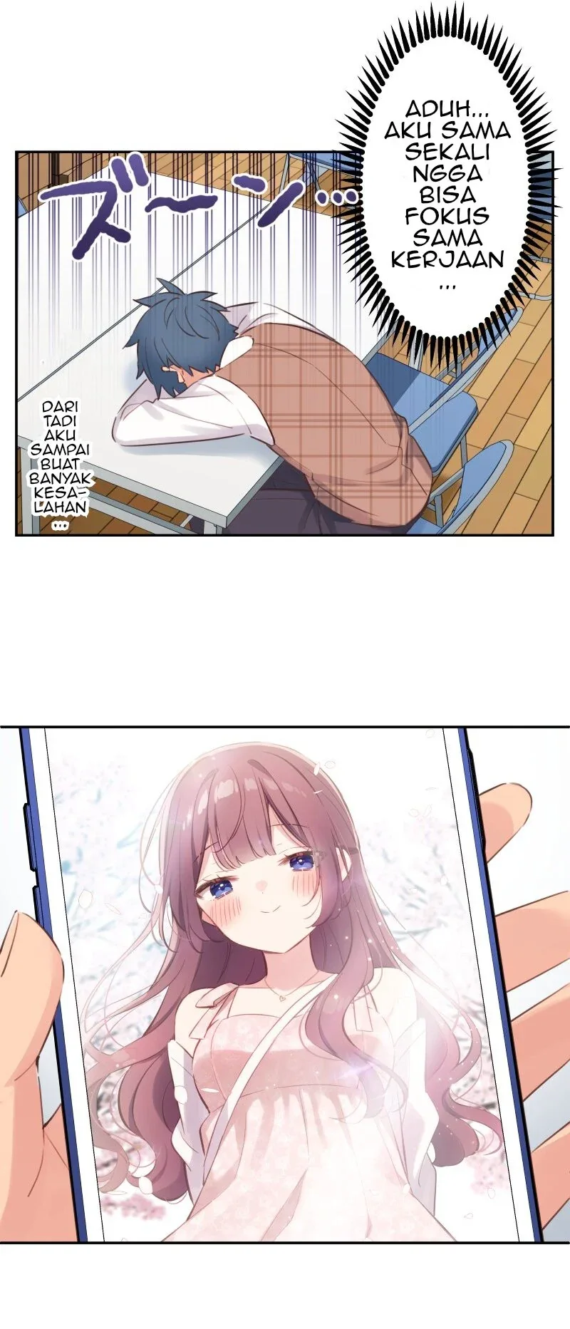 Halaman 10 — Waka-chan Is Flirty Again Chapter 184