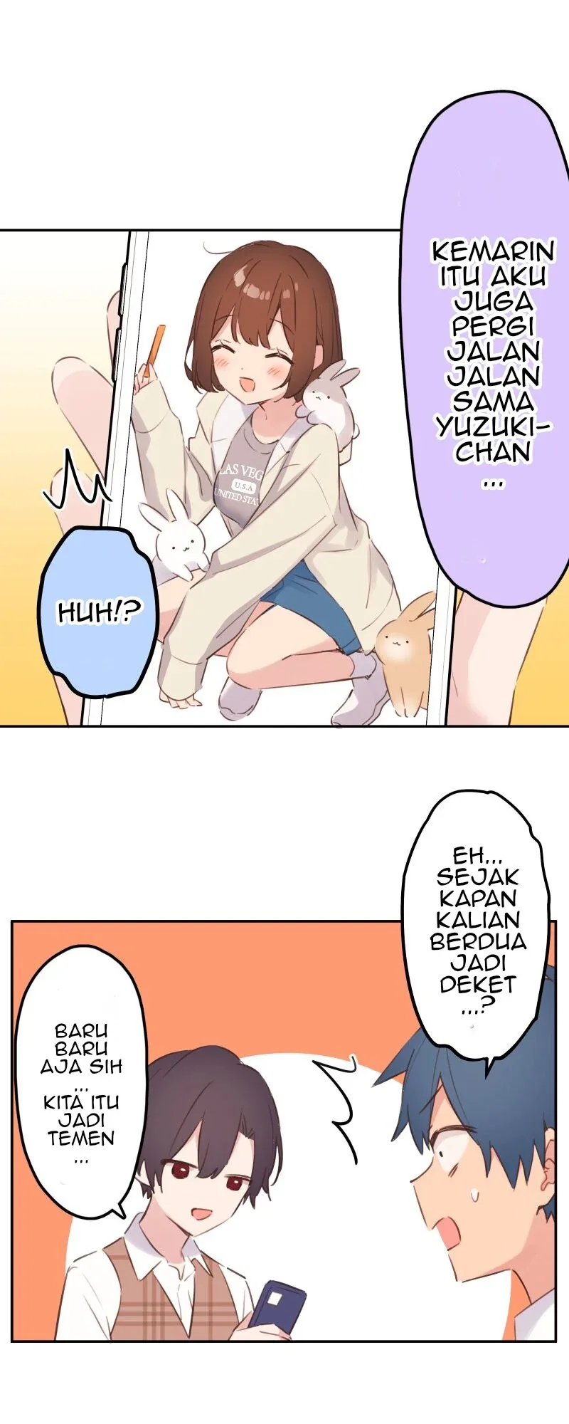 Halaman 16 — Waka-chan Is Flirty Again Chapter 184