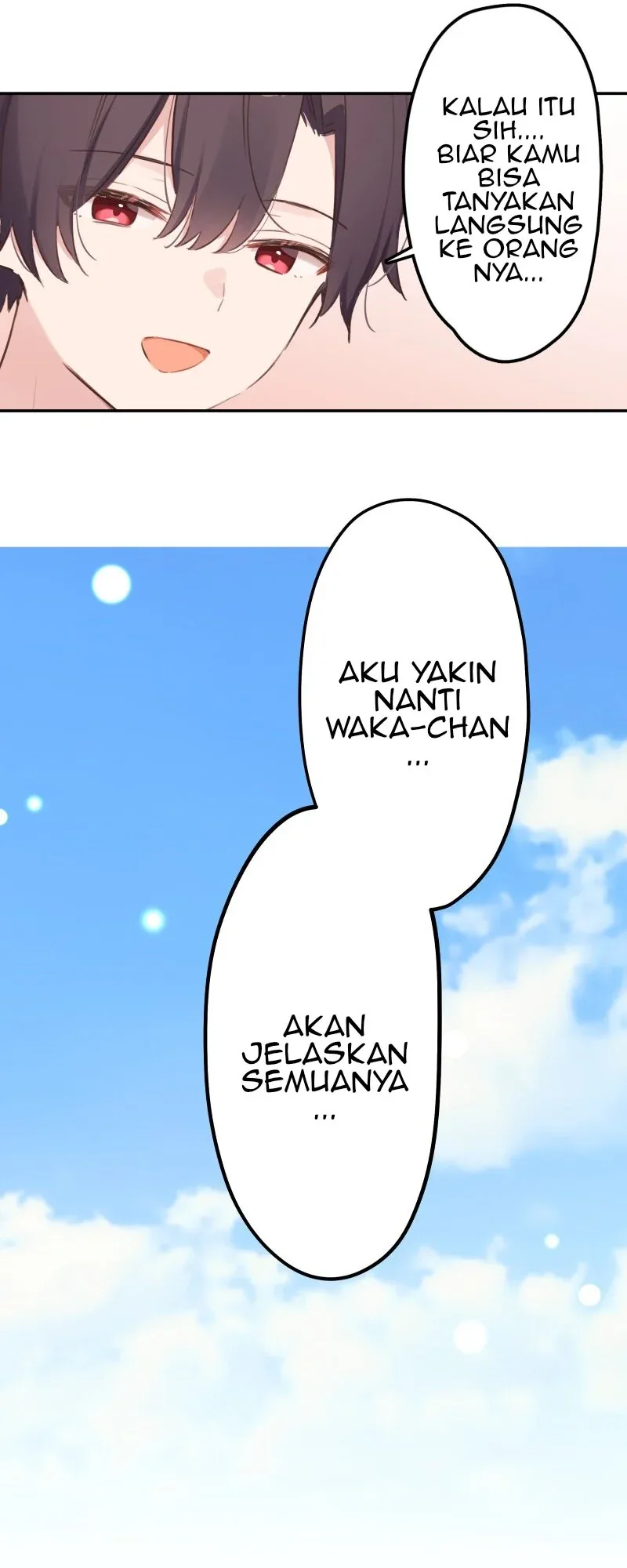 Halaman 26 — Waka-chan Is Flirty Again Chapter 184
