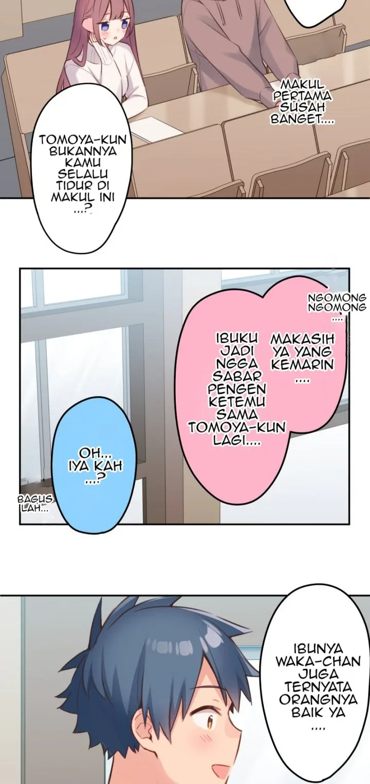 Halaman 3 — Waka-chan Is Flirty Again Chapter 102