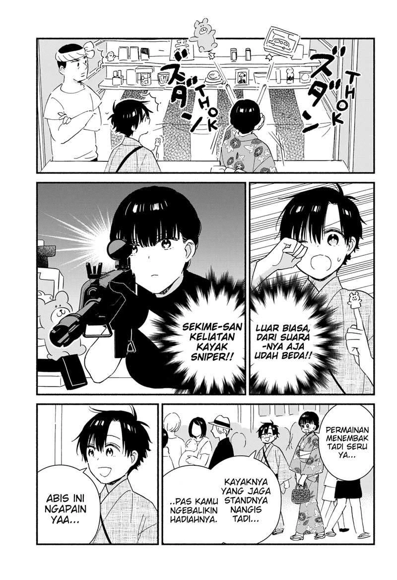 Halaman 6 — Sekimen Shinaide Sekime-san Chapter 27