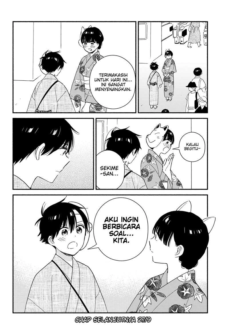 Halaman 11 — Sekimen Shinaide Sekime-san Chapter 27