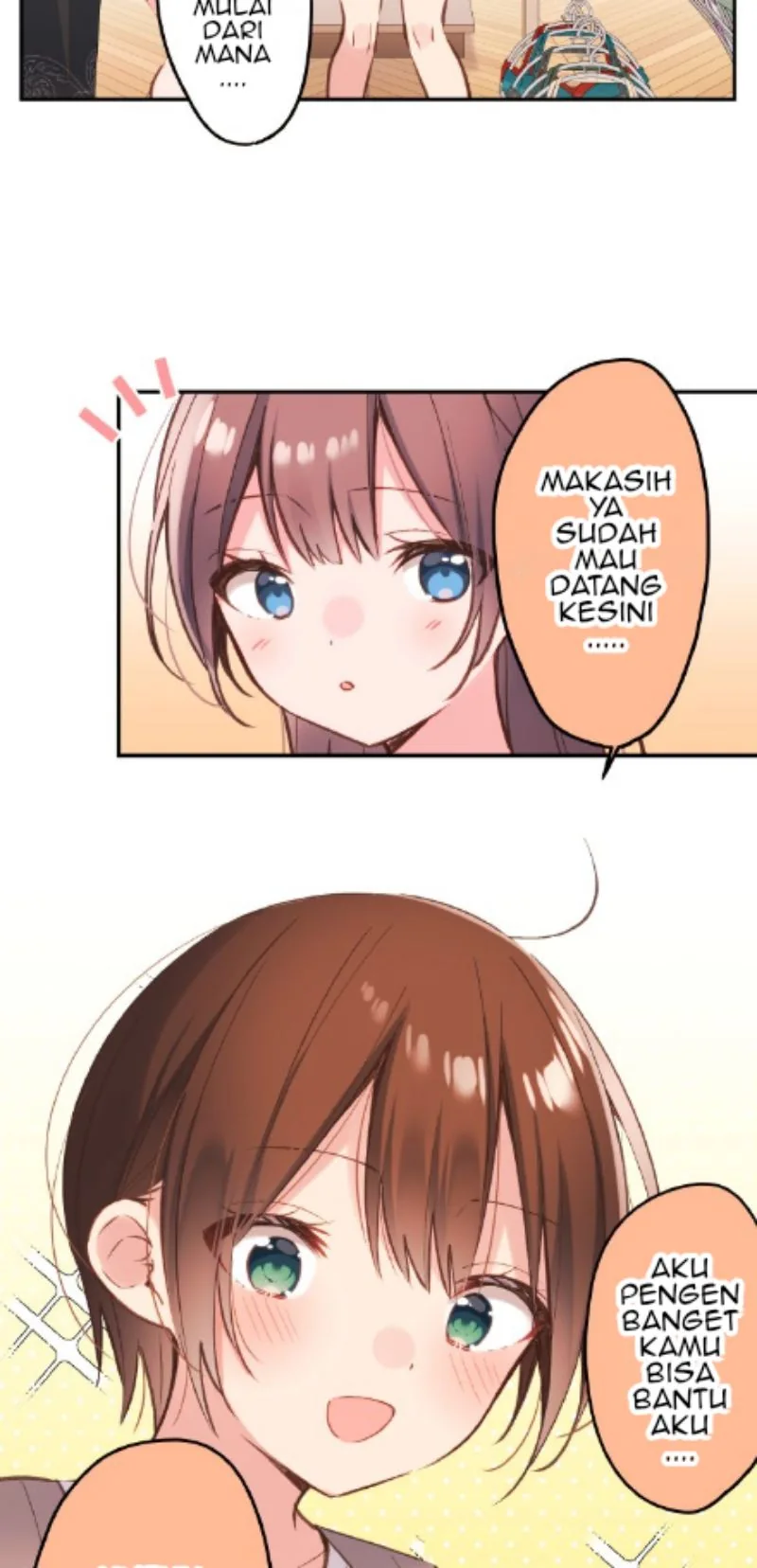 Halaman 4 — Waka-chan Is Flirty Again Chapter 45
