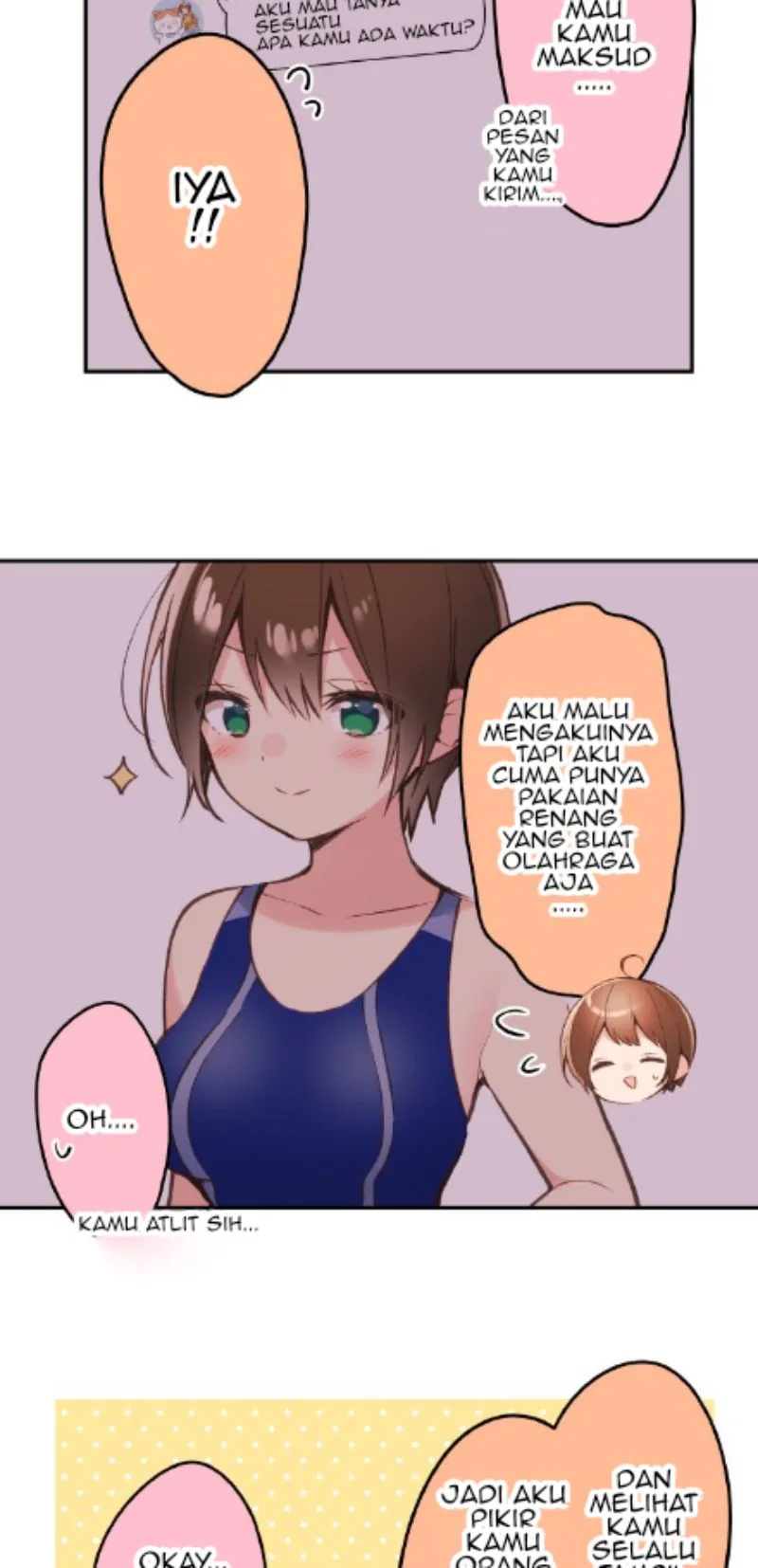 Halaman 6 — Waka-chan Is Flirty Again Chapter 45
