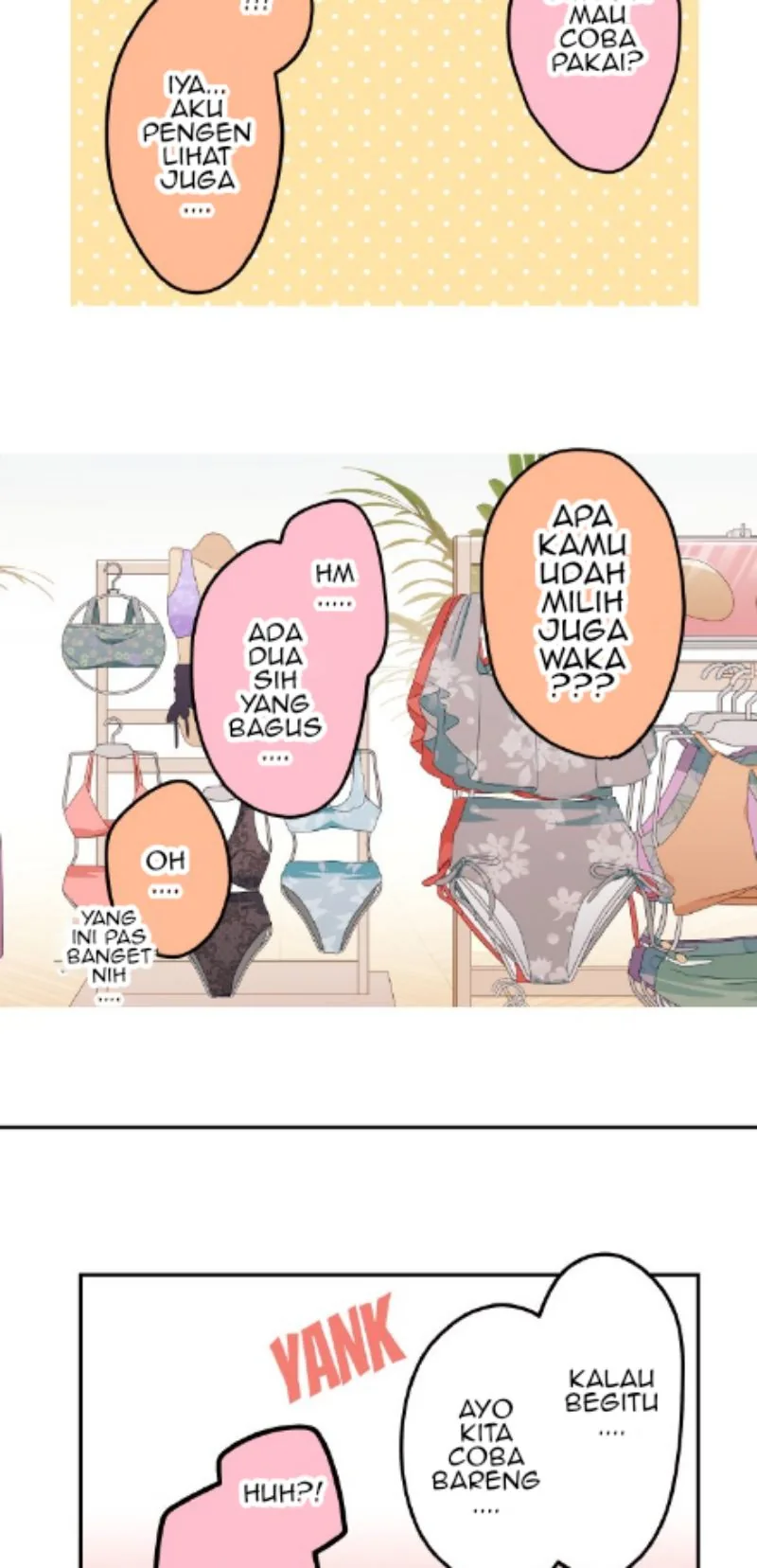 Halaman 9 — Waka-chan Is Flirty Again Chapter 45