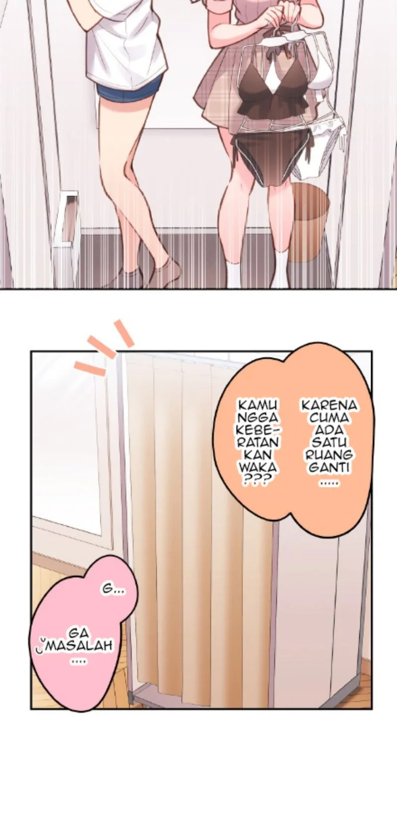 Halaman 11 — Waka-chan Is Flirty Again Chapter 45