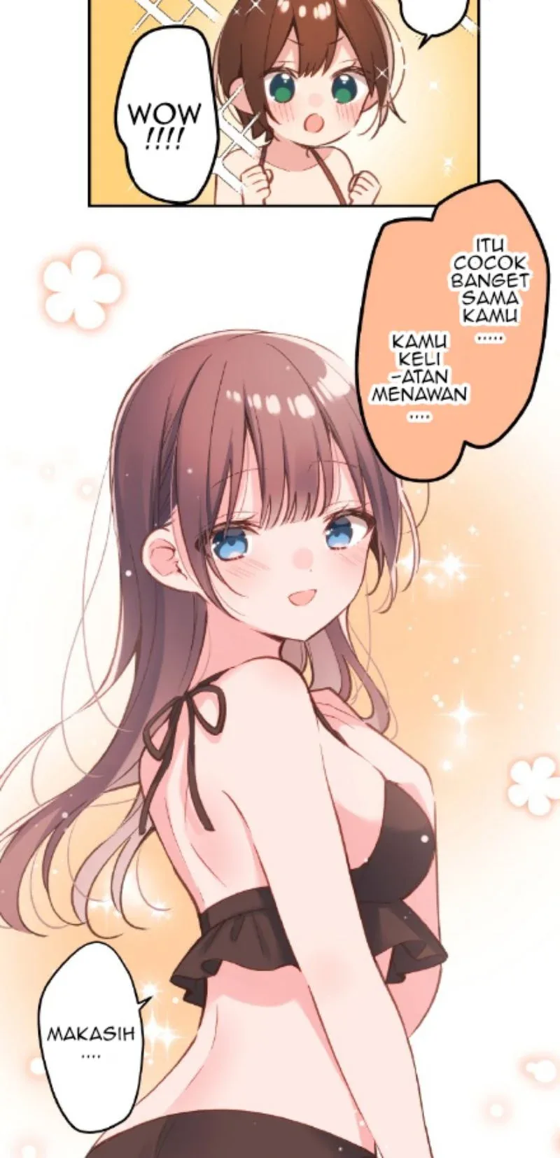 Halaman 15 — Waka-chan Is Flirty Again Chapter 45