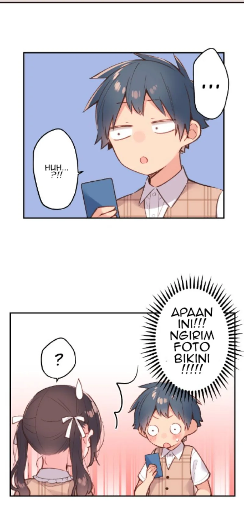 Halaman 27 — Waka-chan Is Flirty Again Chapter 45