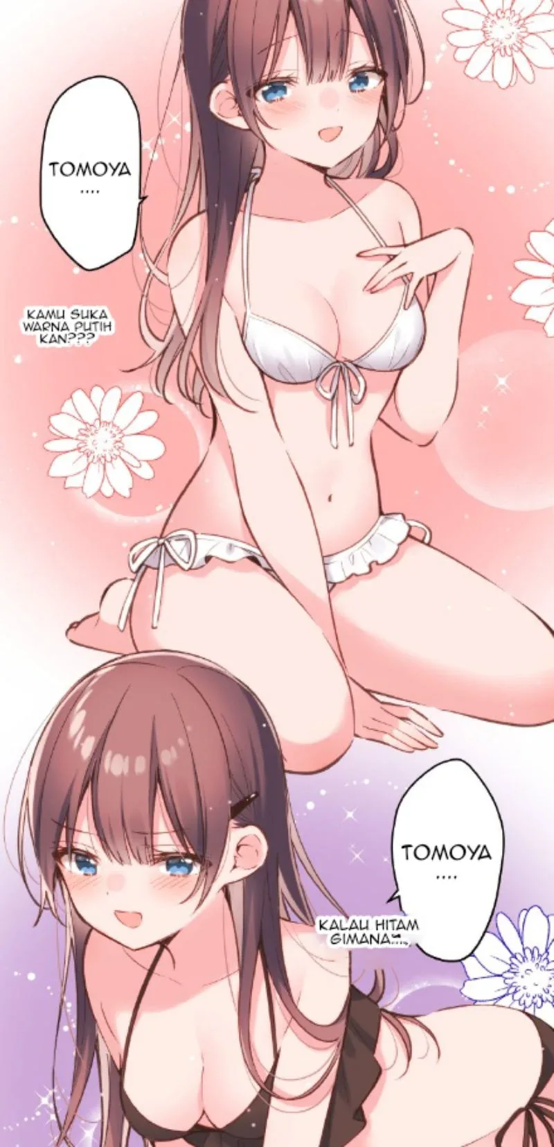 Halaman 29 — Waka-chan Is Flirty Again Chapter 45