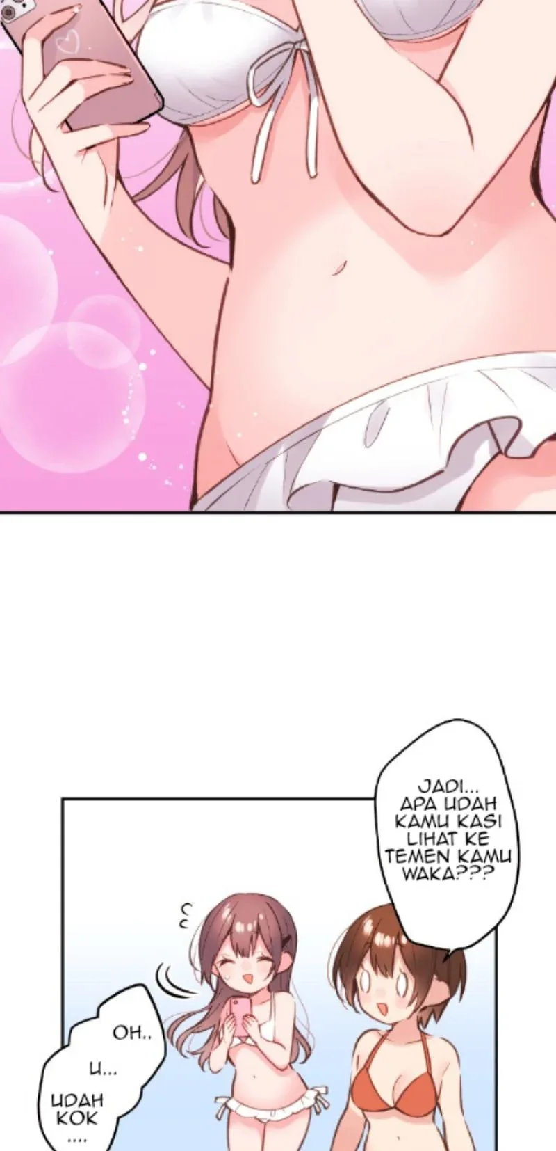 Halaman 33 — Waka-chan Is Flirty Again Chapter 45