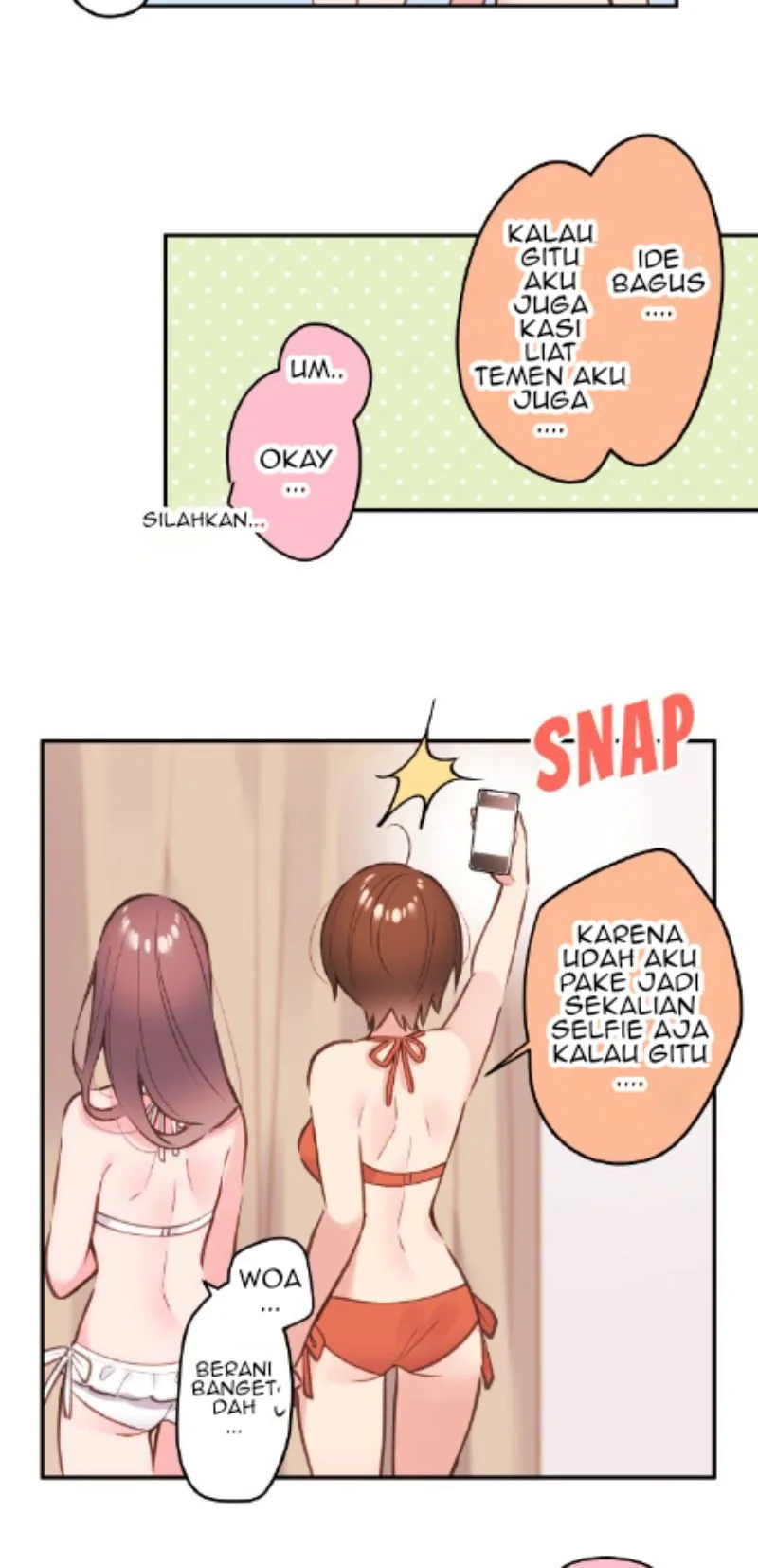 Halaman 34 — Waka-chan Is Flirty Again Chapter 45
