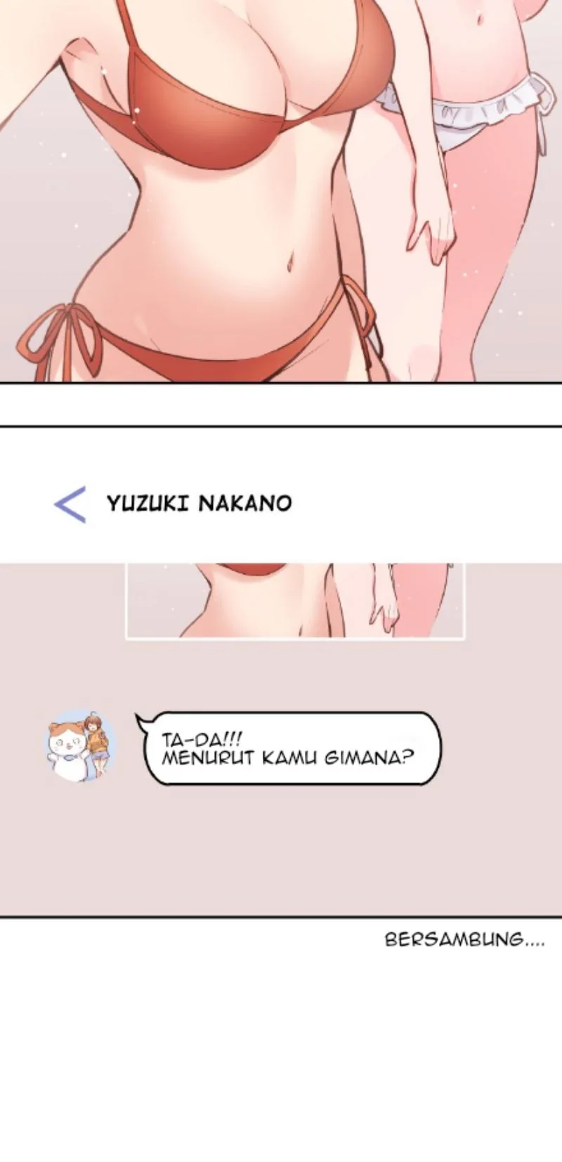 Halaman 37 — Waka-chan Is Flirty Again Chapter 45