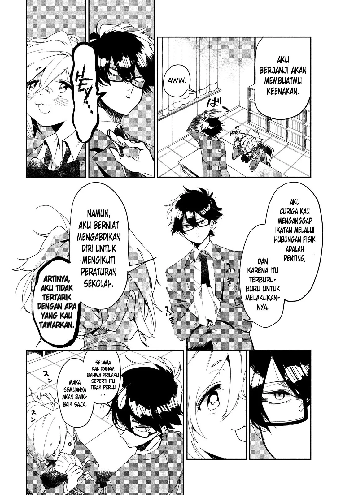 Halaman 19 — Tomodachi toshite Daisuki Chapter 1