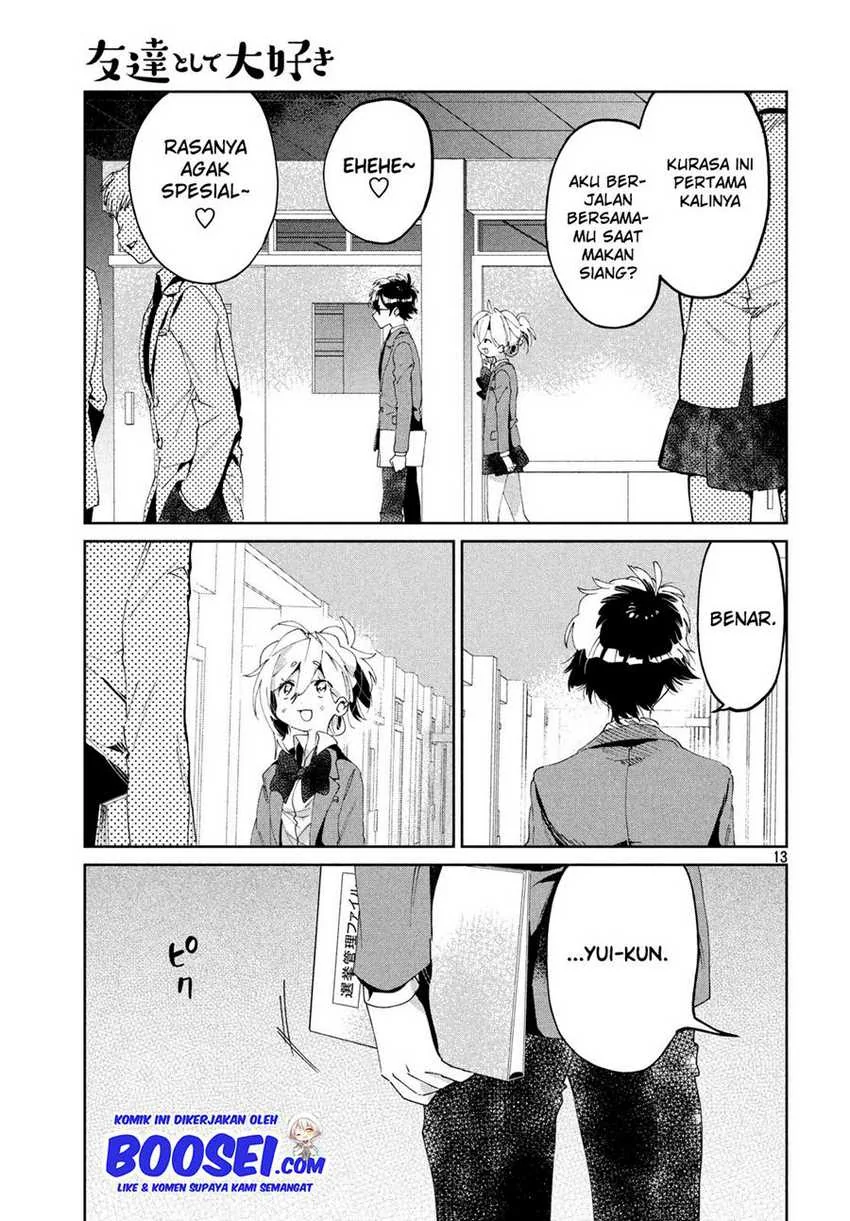 Halaman 13 — Tomodachi toshite Daisuki Chapter 6