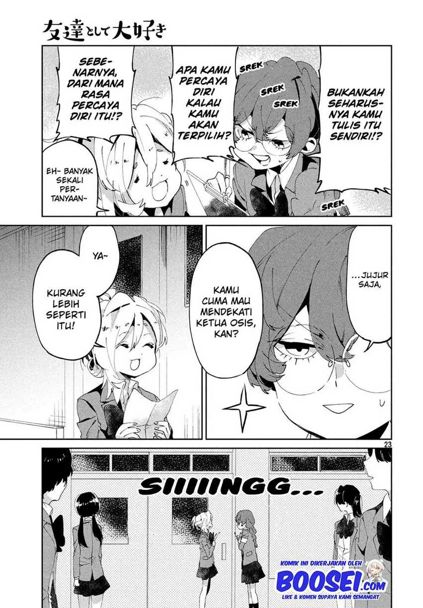 Halaman 23 — Tomodachi toshite Daisuki Chapter 6