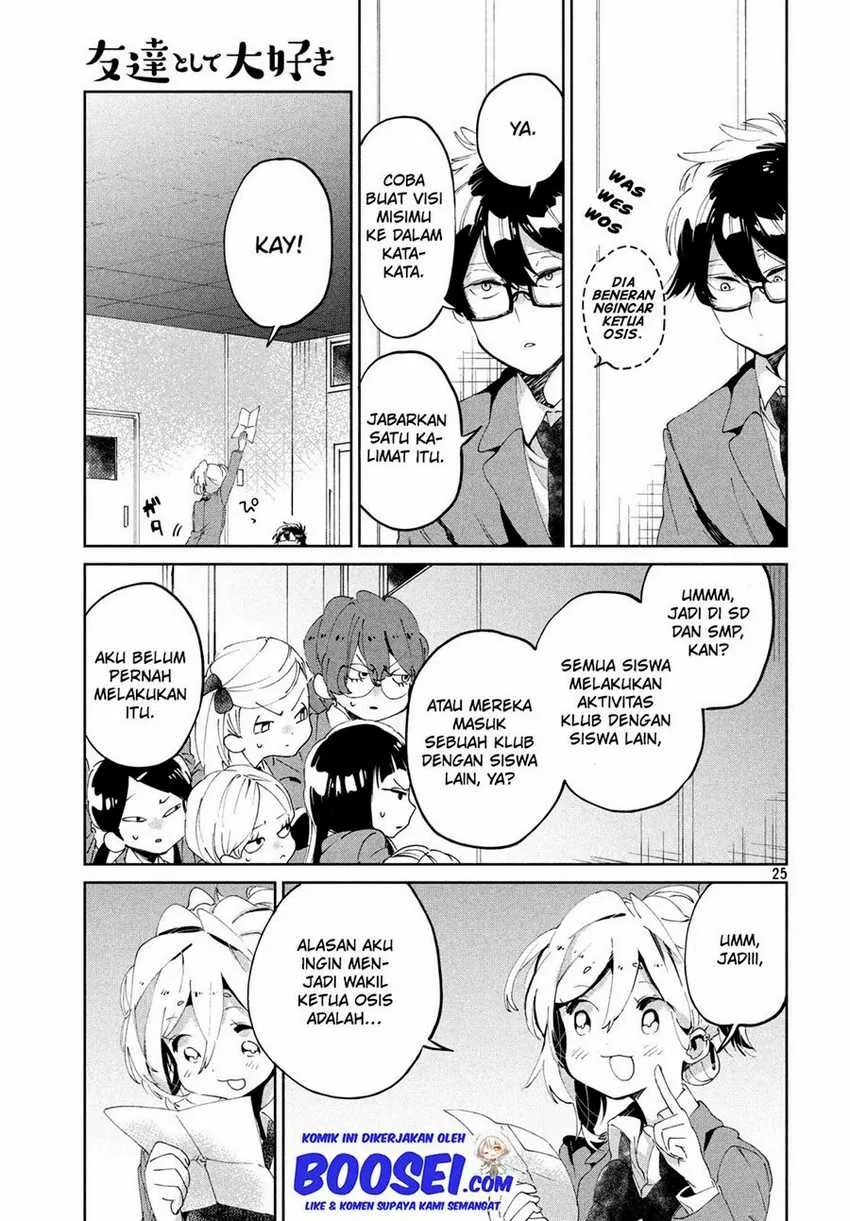 Halaman 25 — Tomodachi toshite Daisuki Chapter 6