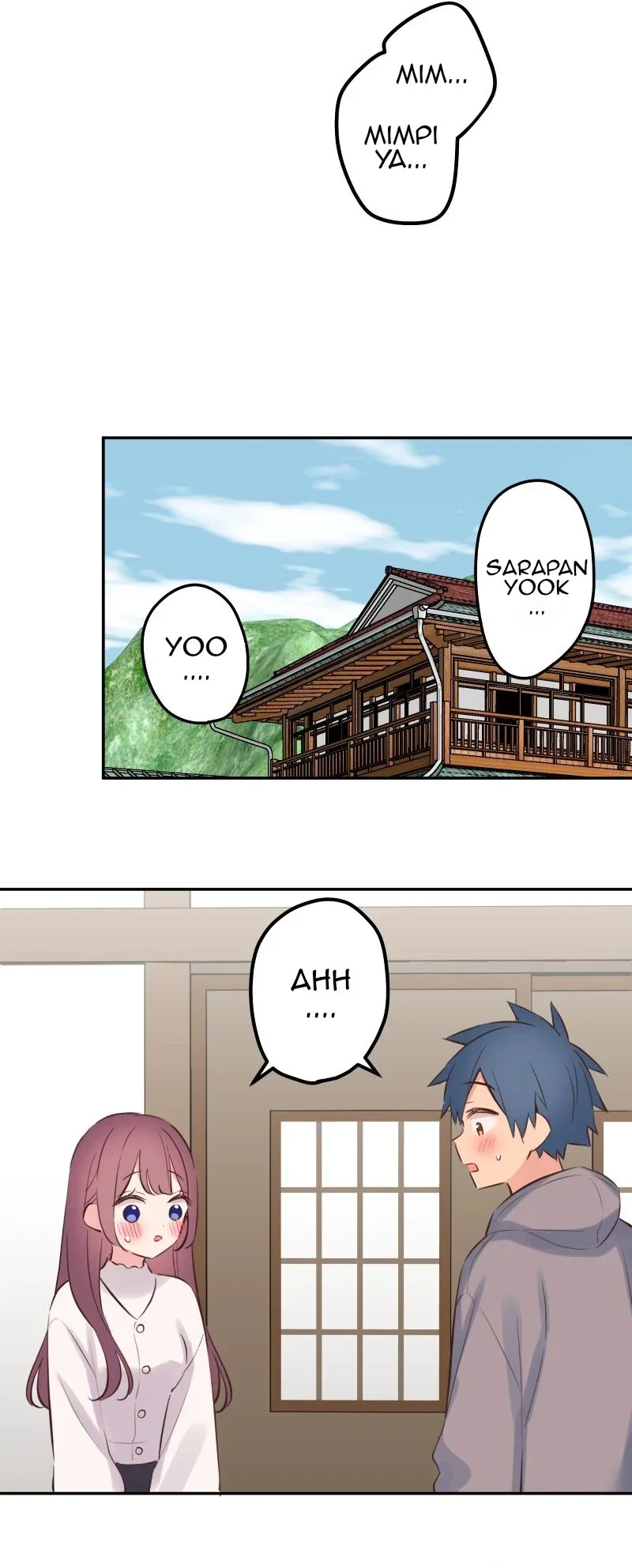 Halaman 12 — Waka-chan Is Flirty Again Chapter 132