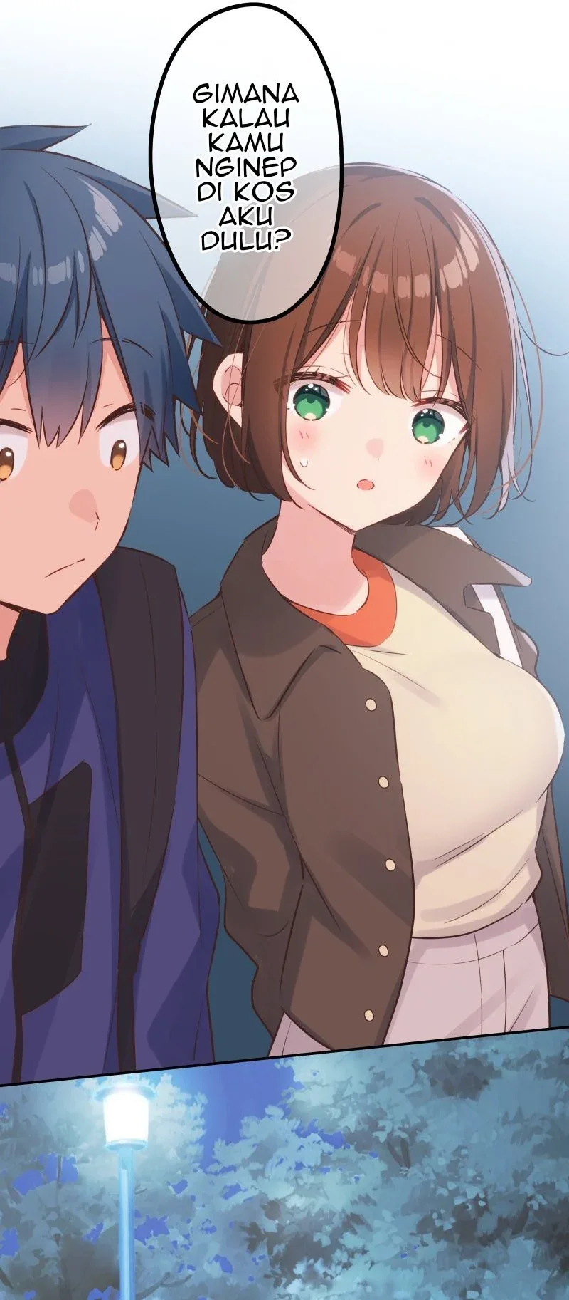 Halaman 4 — Waka-chan Is Flirty Again Chapter 148