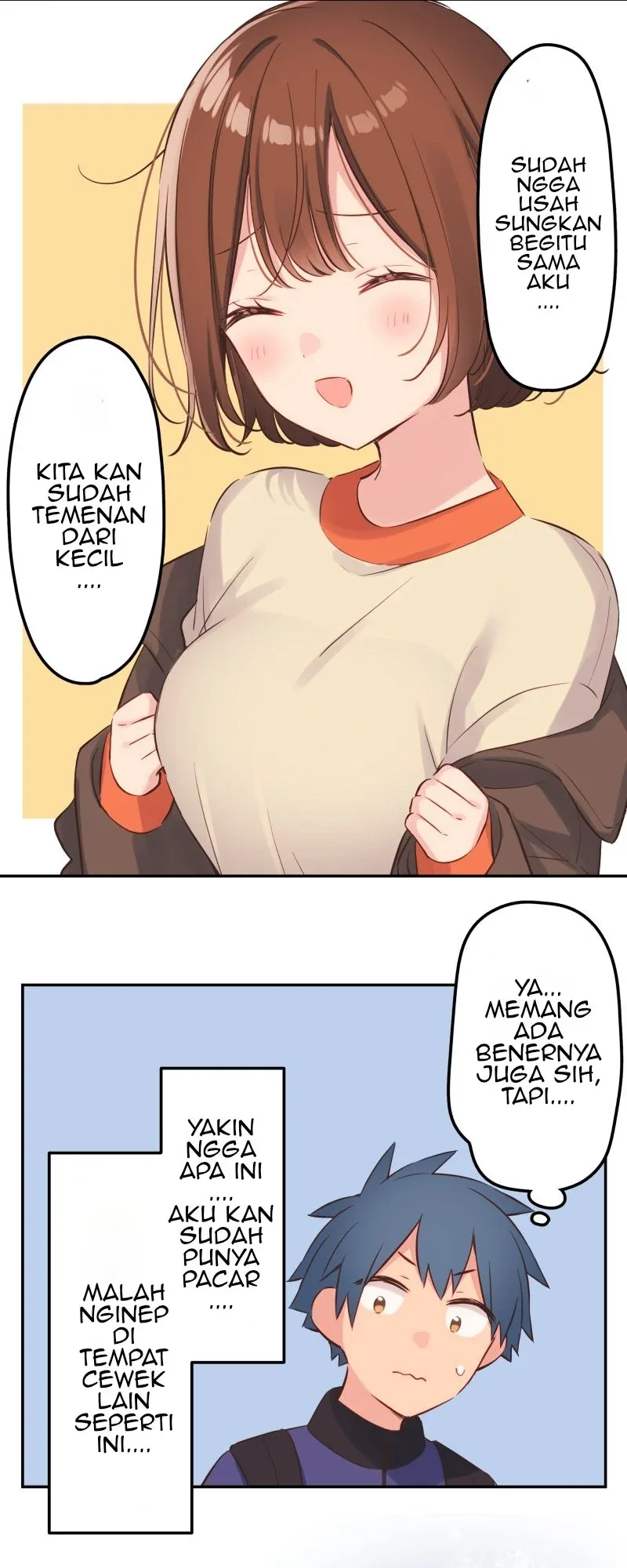 Halaman 9 — Waka-chan Is Flirty Again Chapter 148